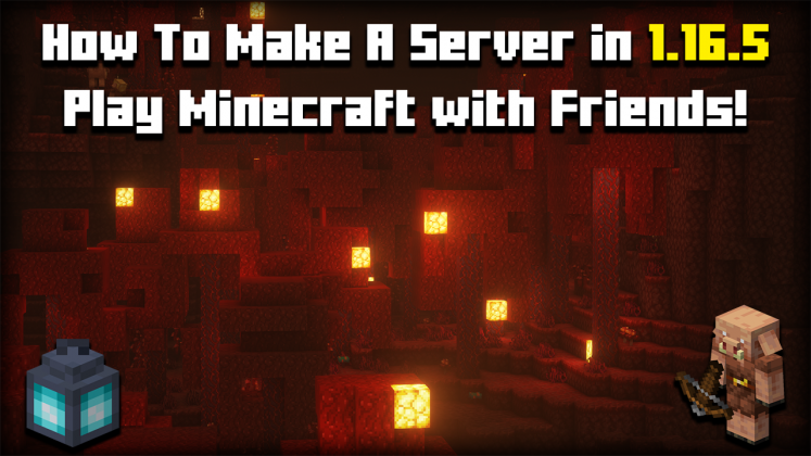 How To Make A Minecraft Server in 1.16.5 for Free (2021)