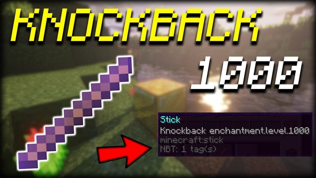 How To Get A Knockback 1000 Stick In Minecraft 1.16.5! (2021)