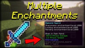 How To Get Multiple Level Enchantments On One Item In Minecraft! (2023)