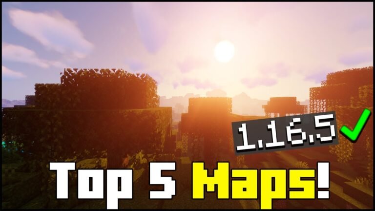 Top 5 Best Minecraft Maps For Tlauncher 1 16 5 2021   Maxresdefault 4 768x432 