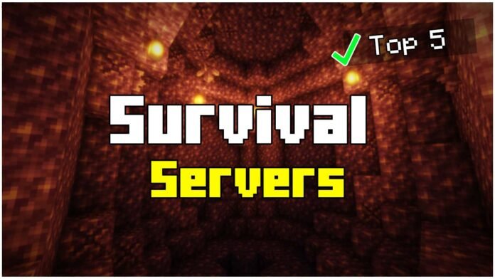 Top 5 MCPE 1.17.40 Survival Servers