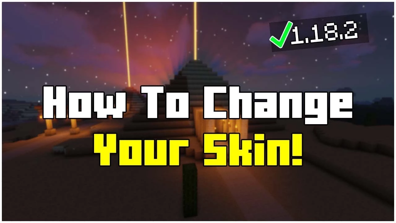 How To Change Your Skin in Minecraft Java Edition (1.19.4) 