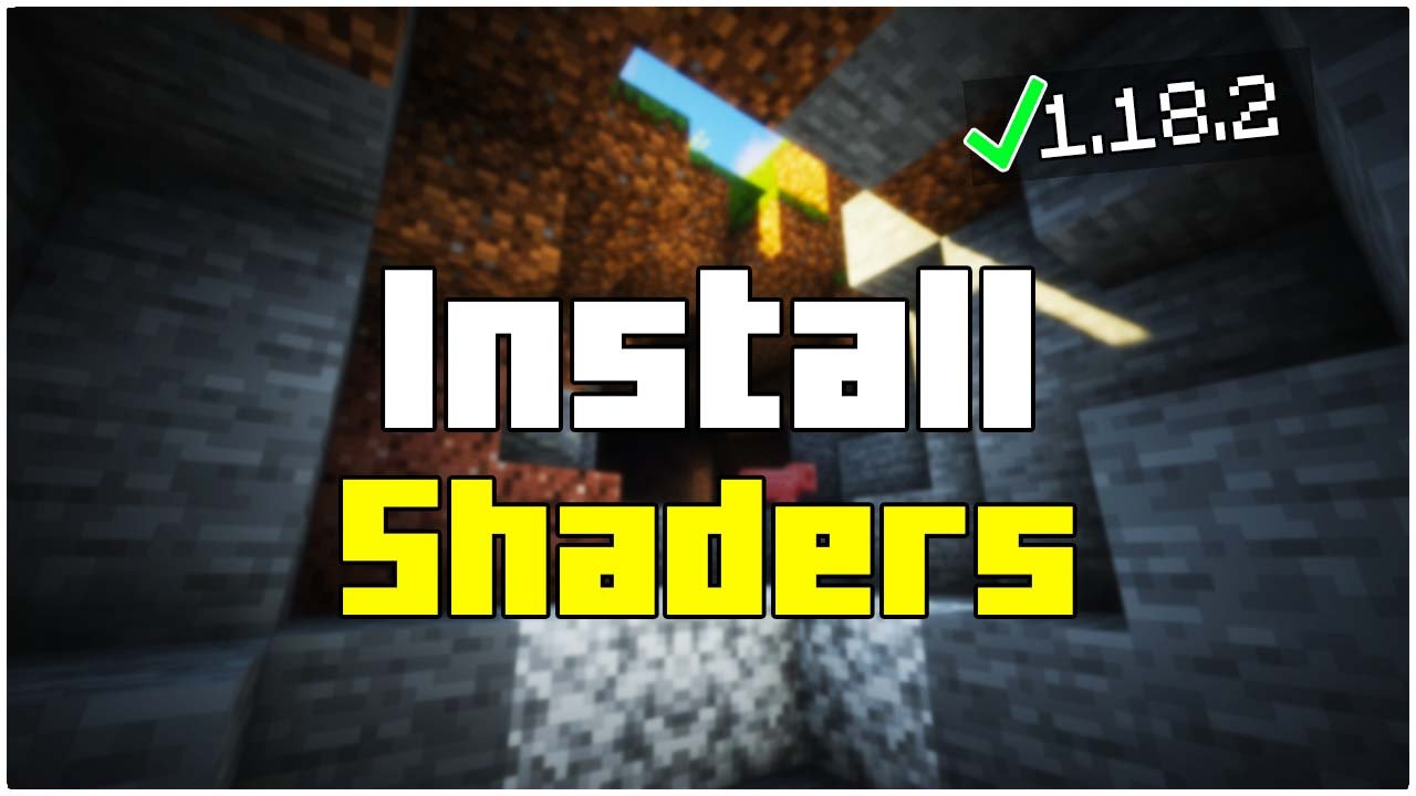 How To Download & Install Shaders for Minecraft 1.18.2 (PC) 