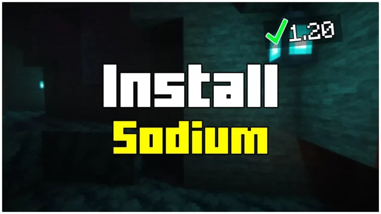 How To Install Sodium Mod in Minecraft 26.3 → 1.21.11, 1.20