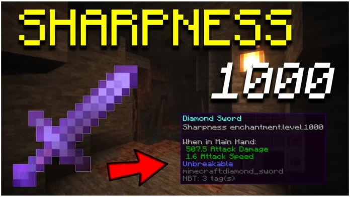 How To Get A Sharpness 1000 Sword in Minecraft 1.20