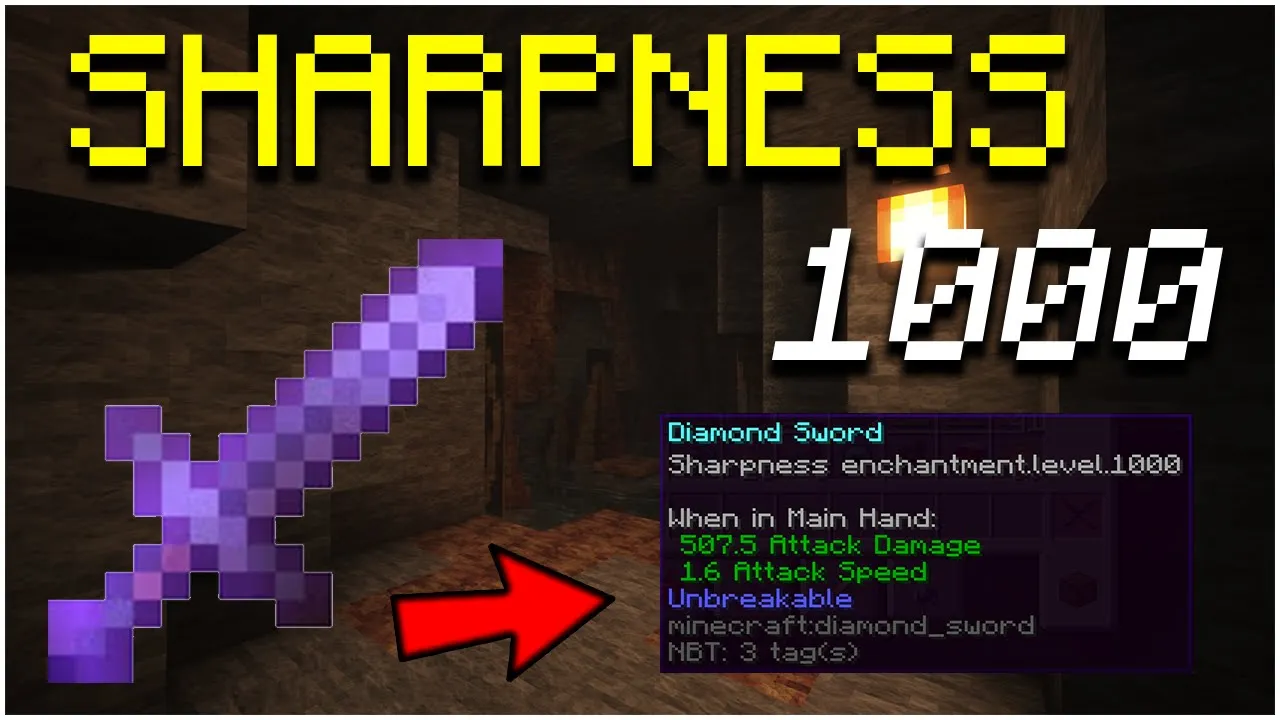 How do you get a 255 enchantment sword in Minecraft?