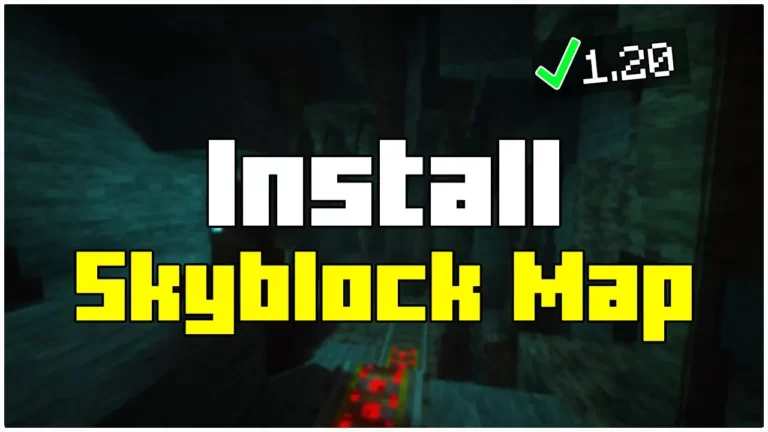 How To Install Skyblock Map in Minecraft 1.21.5